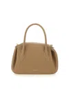 Themoirè Mini  Bag In Beige