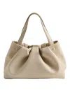 Themoirè Athena Bottalato Gathered Design Tote Handbag