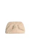 Themoirè Tia Teddy Ivory Sorona Bag In White