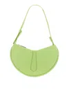 Themoirè Green Ebe Medium Shoulder Bag In Green