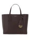 Themoirè Perry Small Shopping Bag In Brown
