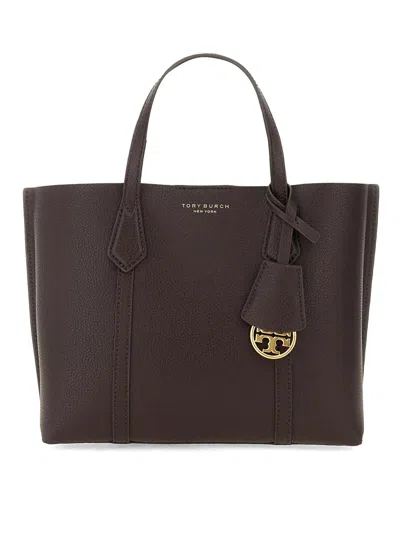 Themoirè Perry Small Shopping Bag In Brown