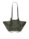 Themoirè Bag Mochi In Green