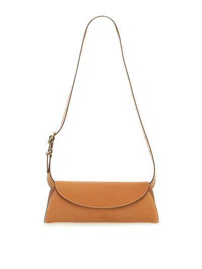 Themoirè Cannoli Bag In Brown