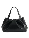 Themoirè Athena Vegan Fabric Bag In Black