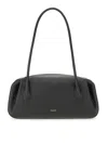 Themoirè Oyster Shoulder Bag In Black