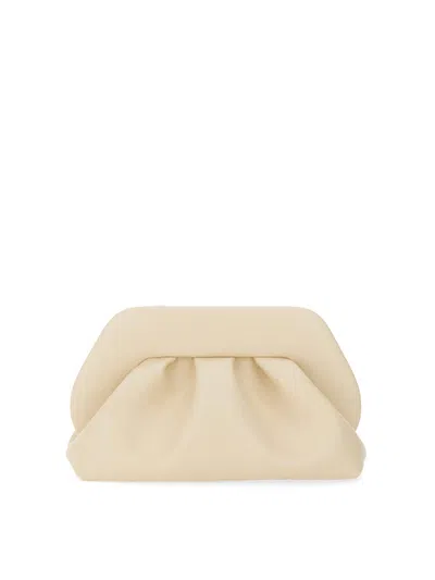 Themoirè Clutch Tia In White