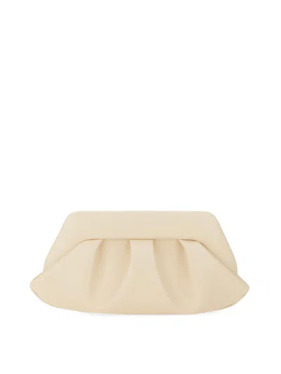 Themoirè Clutch Emera In White