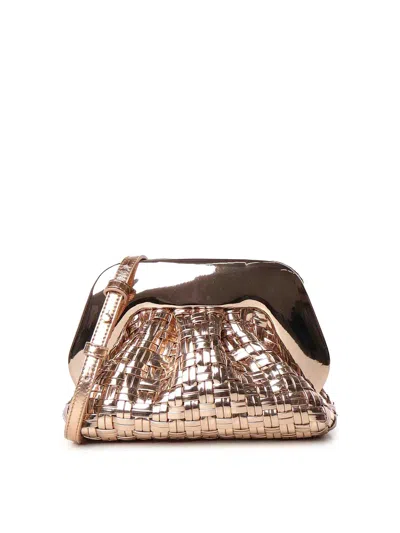 Themoirè Clutch Gea In Nude & Neutrals