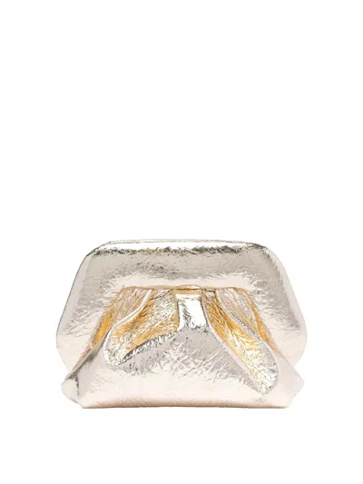 Themoirè Bolso Shopping - Dorado In Gold