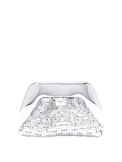 Themoirè Bolso Shopping - Plata In Silver