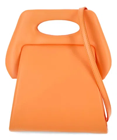 Themoirè Clori Handbag In Orange