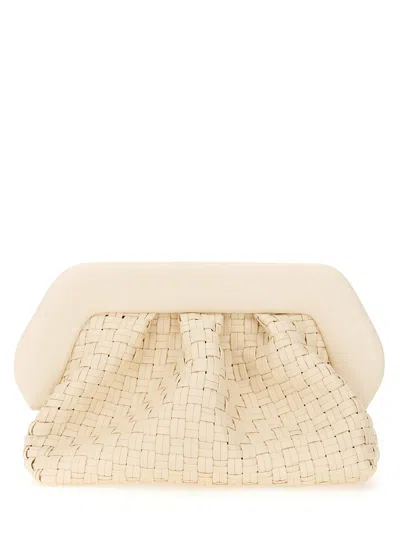 Themoirè Clutch "bios" In Ivory