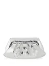 Themoirè Clutch "emera" In Silver