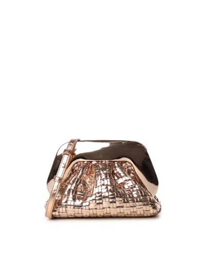 Themoirè Clutch Gea In Pink