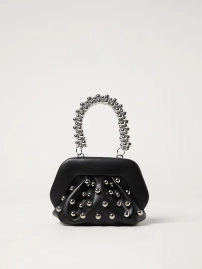 Themoirè Clutch  Woman Color Black In ブラック