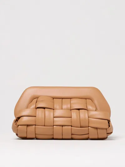 Themoirè Clutch  Woman Color Brown