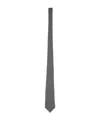Themoirè Wool Tie In Grey