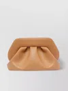 Themoirè Cross-body Satchel Handbag Pleated Structure