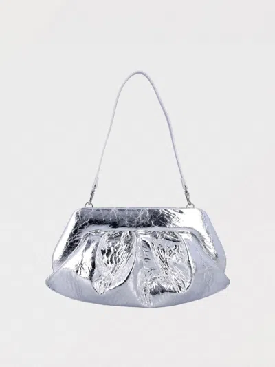 Themoirè Clutch  Woman Color Silver