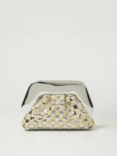 Themoirè Crossbody Bags  Woman Color Silver