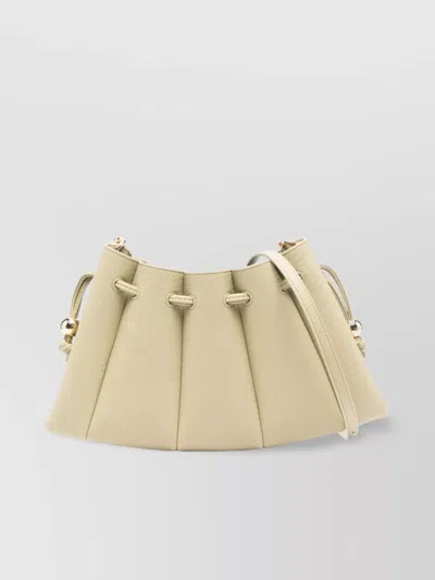 Themoirè Dafne Bottalato Shoulder Bags In Yellow