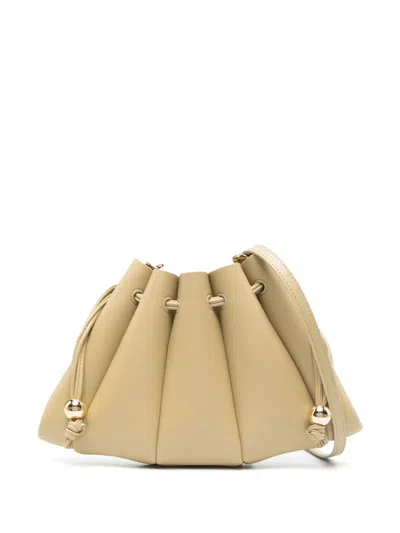Themoirè Dafne Bucket Bag In Green