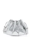 Themoirè Dafne Shoulder Bag In Silver