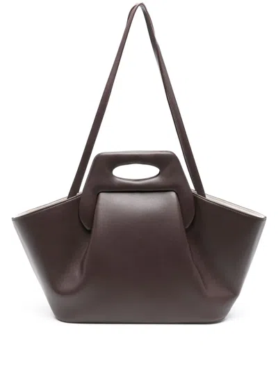 Themoirè Dhea Tote Bag In Brown