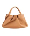 Themoirè Double-handle Handbag In Brown