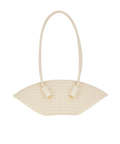 THEMOIRÈ DOUBLE HANDLE SHOULDER BAG