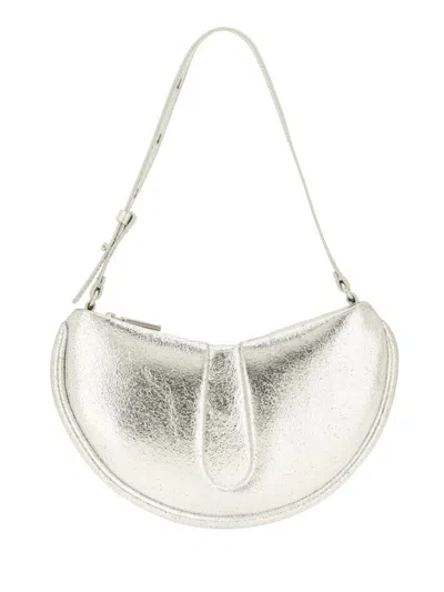 Themoirè Ebe Hobo Bag In Silver