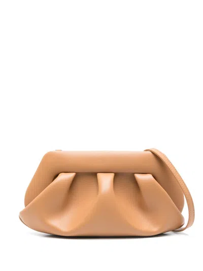 Themoirè Emera Clutch Bag In Brown