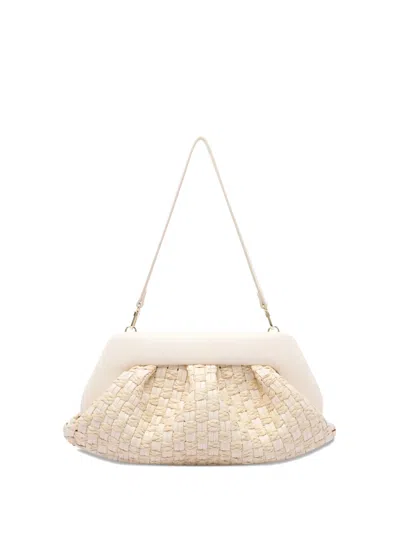 Themoirè Emera Clutch Bag In Nude