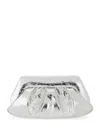 Themoirè Clutch "emera" In Silver