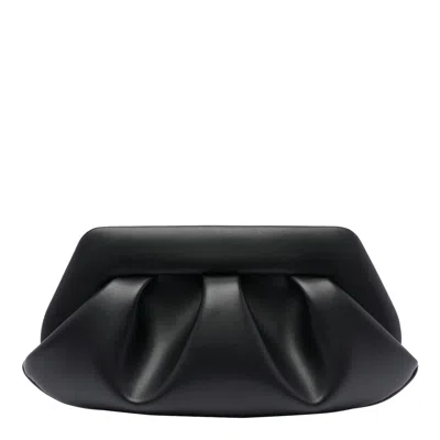 Themoirè Emera Vegan Fabric Shoulder Bag In Black