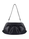 Themoirè Emera Vegan Leather Clutch In Black
