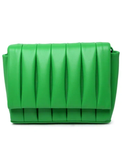 Themoirè Fernonia Foldover-top Crossbody Bag In Green