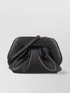 Themoirè Gathered Pleated Structured Top Handle