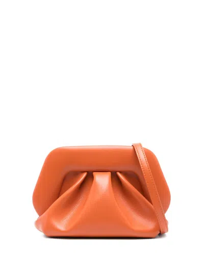 Themoirè Gea Clutch Bag In Orange