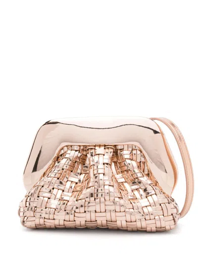 Themoirè Gea Clutch Bag In Pink
