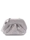 Themoirè Gea Strass Bag In Silver