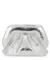 Themoirè Clutch "emera" In Silver