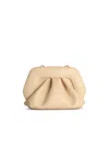 Themoirè Gea Cream Vegan Leather Bag In Ivory