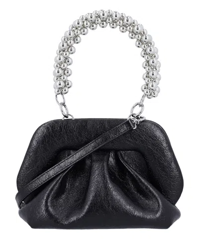 Themoirè Gea Handbag In Black