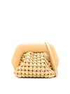 Themoirè Gea Knots Bag In Yellow