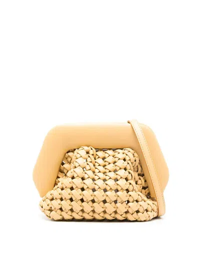 Themoirè Gea Knots Bag In Yellow