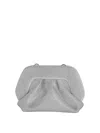 Themoirè Gea Strass Bag In Silver