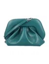 Themoirè Gea Vegan Fabric Clutch In Blue