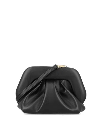 Themoirè Bolso Clutch - Negro